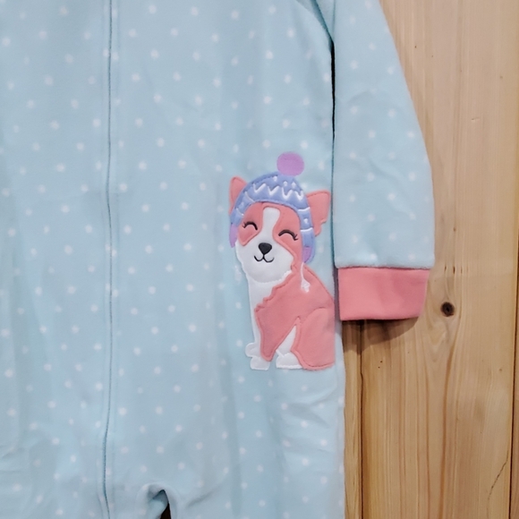 🆕️ Carter's Fleece Footed PJ'S - Picture 2 of 8